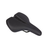 Une selle confort de confort large grand confort noire selle 30