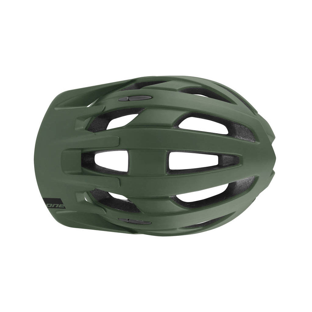 Een engem Helm Trail Pro s m (55-58) schwaarz khakki