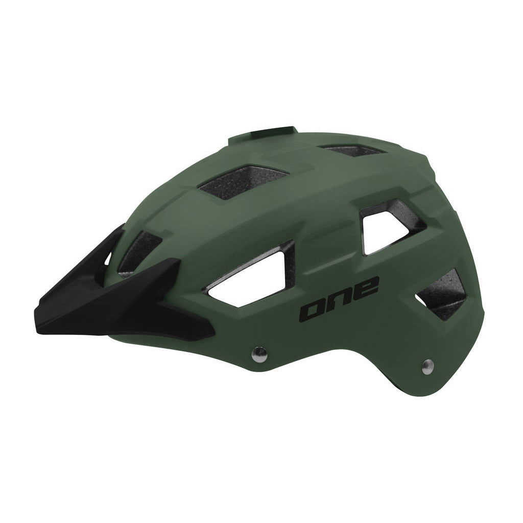 Een eng Helm Trail s m (54-58) schwaarz khakki