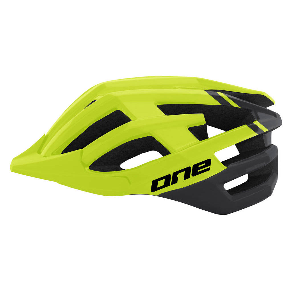 Een eng Helm MTB Racer s m (54-58) gréng schwaarz