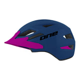 Un casco F.L.Y. XXS XS (47-52) Púrpura azul