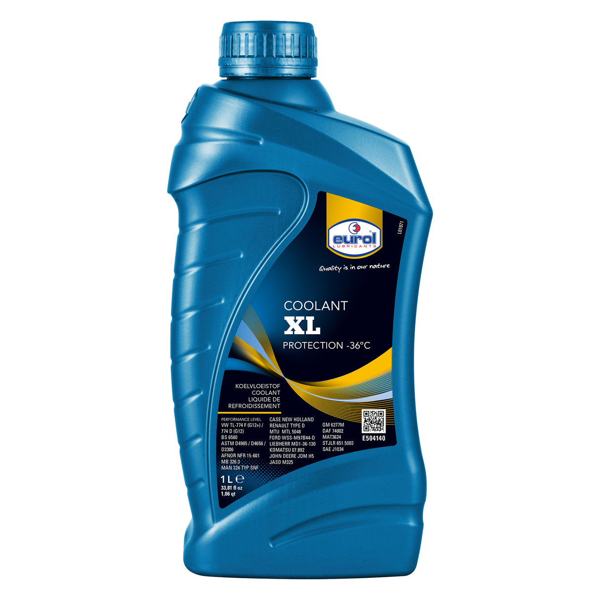 Eurol Kühlmittel 1-Liter xl Kühlmittel -36 Grad Faltband TL-VW 774