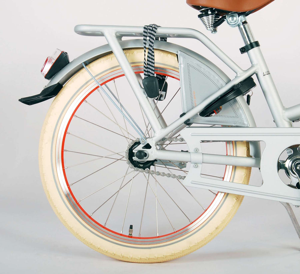 Volare Oma Children's Bike Girls 20 Zoll Matt Silver