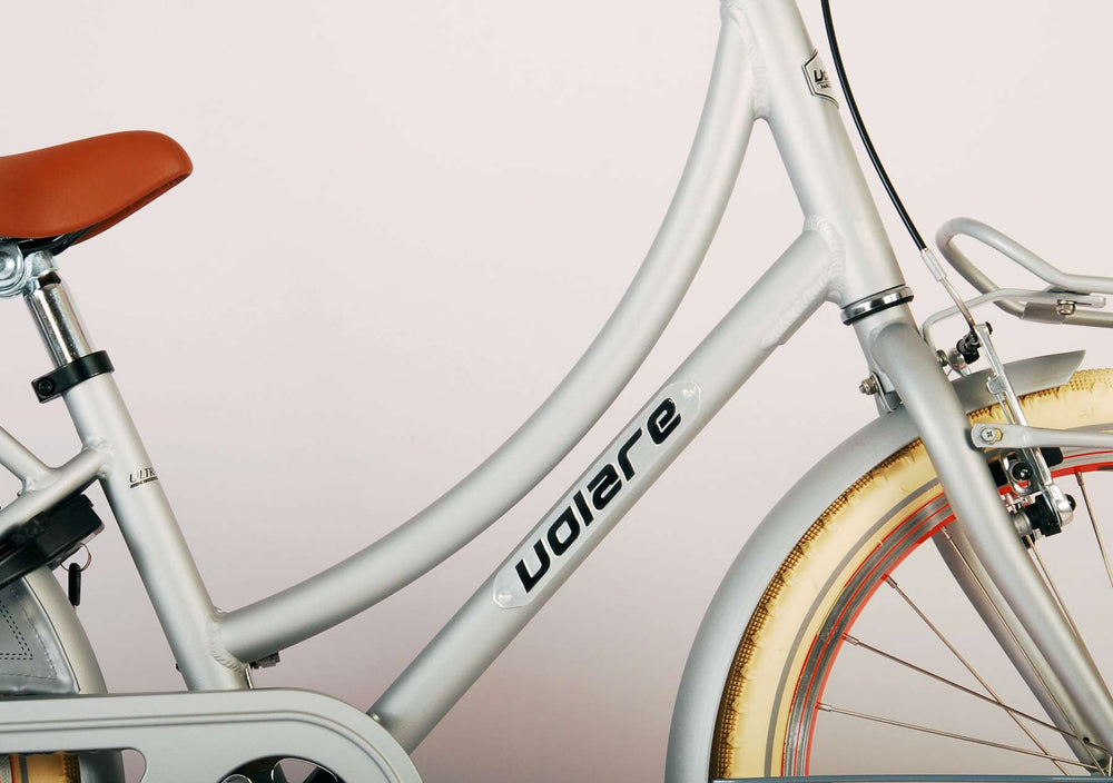 Volare Oma Children's Bike Girls 20 Zoll Matt Silver