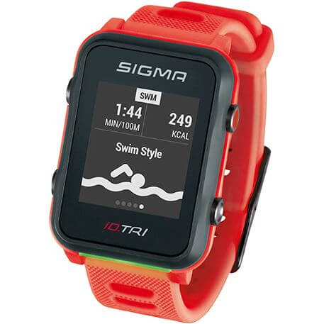 Sigma ID.tri Neon Red Basic Zs Harts GPS Acti Ant + Ble + Sensorset