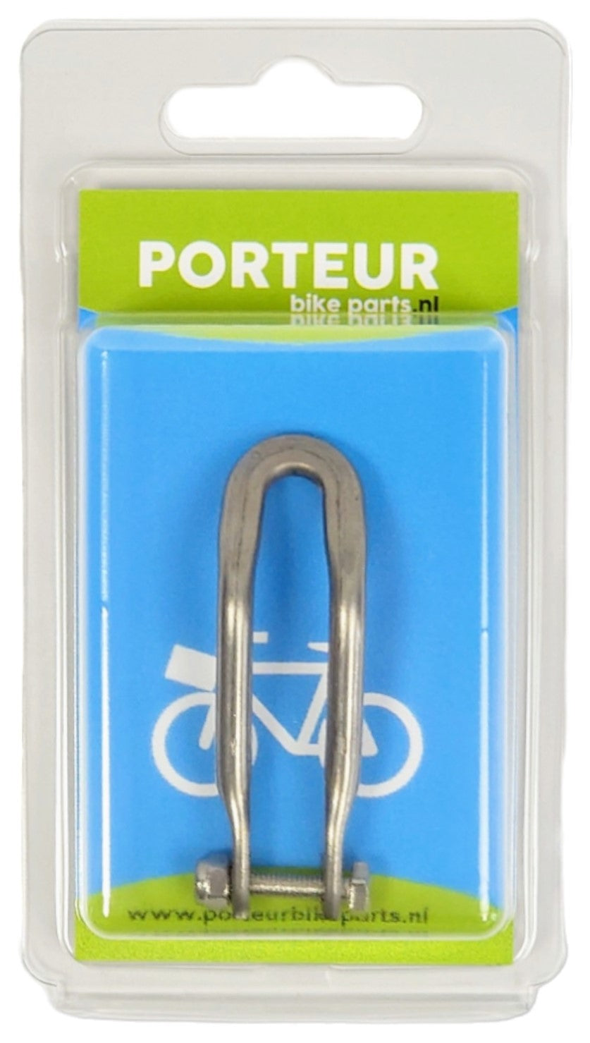 Porteur Porteur Porteur Kroon en acier inoxydable