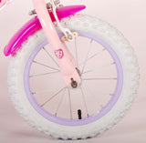 Paw Patrol Kinderbike Girls 14 Zoll rosa zwei Handbremsen