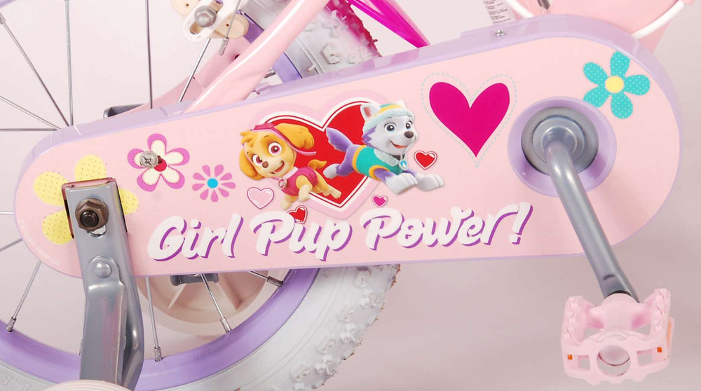 Paw Patrol Kinderbike Girls 14 Zoll rosa zwei Handbremsen