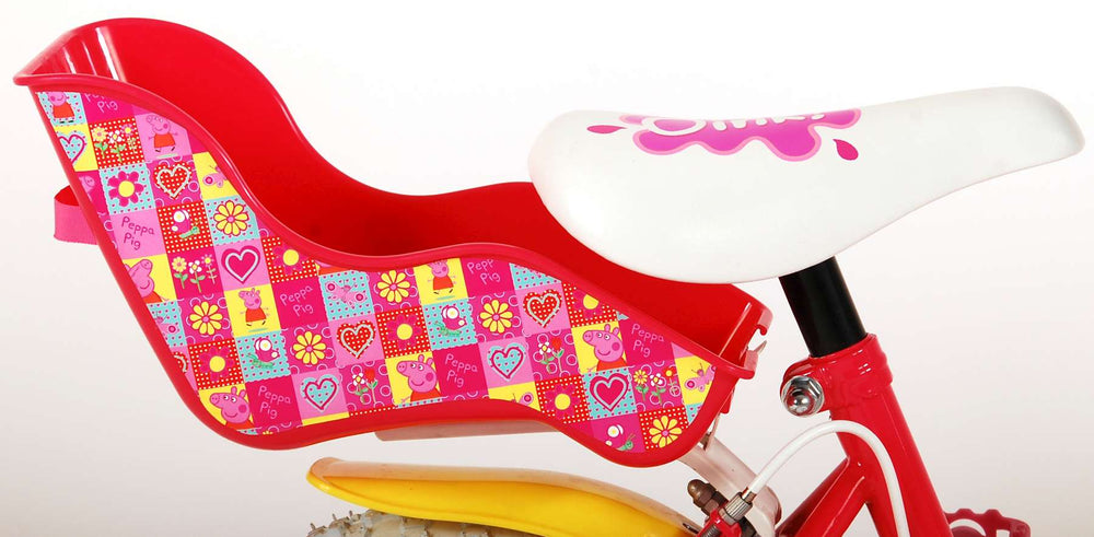 Peppa Pig Children's Bicycle - Mädchen - 12 Zoll - Pink - Zwei Handbremsen