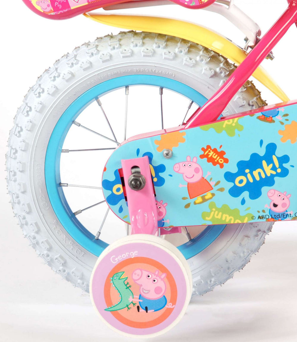 Peppa Pig Children's Bike Girls 12 Zoll rosa