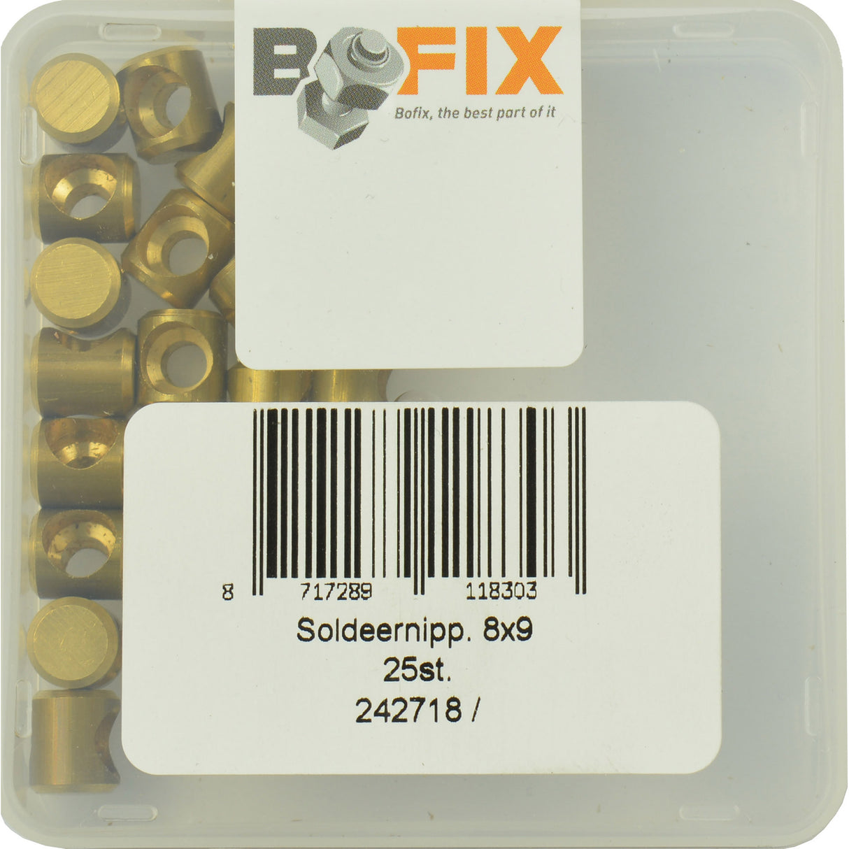 BOFIX SOLERNIPTERIPLE 8X9 (25st)