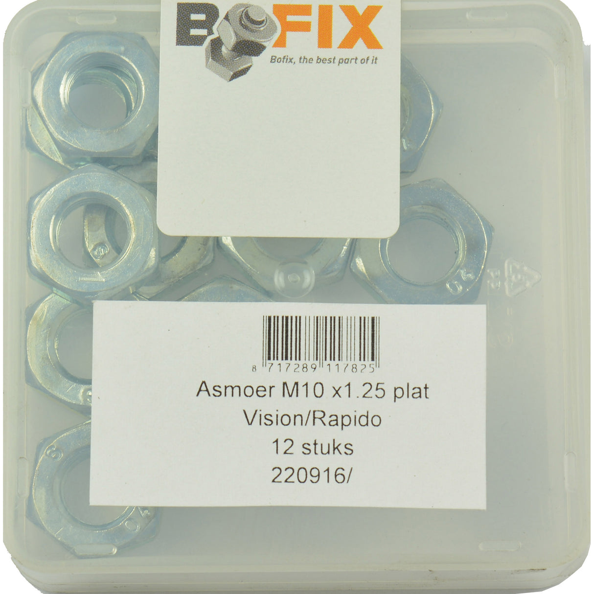 Bofix 220916 ASMOER M10X1.25 Plat Vision Rapido E-Bike P 12