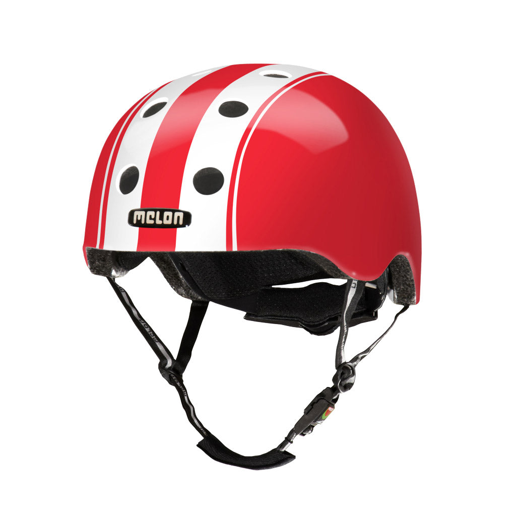 Melon Helm Urban Active Double White Red XL-2xl