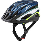 Olympic Sportswear Helm MTB 17 DarkBlue-Neon 58-61