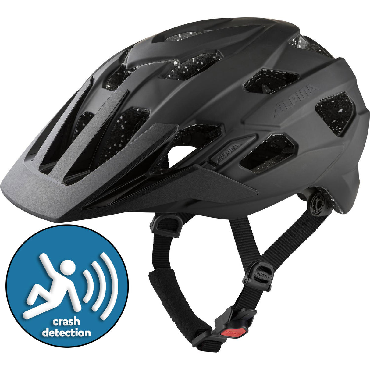 Olympesch Sportswear Helm Anzana tocsen schwaarz Matt 52-57