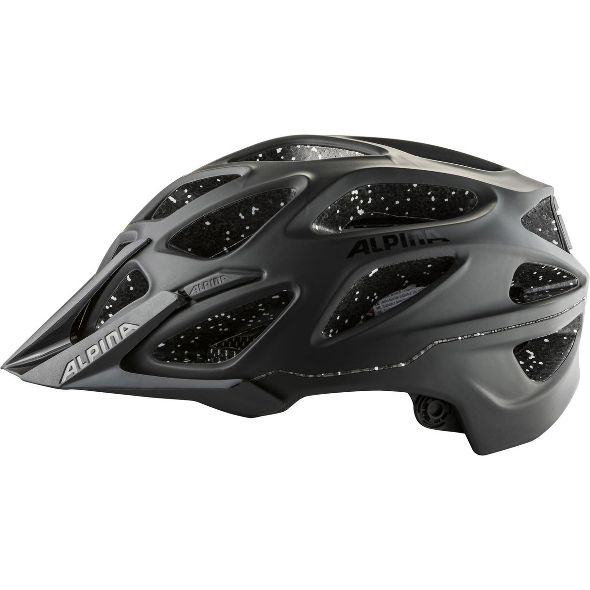 Olympic sportswear alpina sports mtb helm mythos 3.0 tocsen 52-57 mat zwart