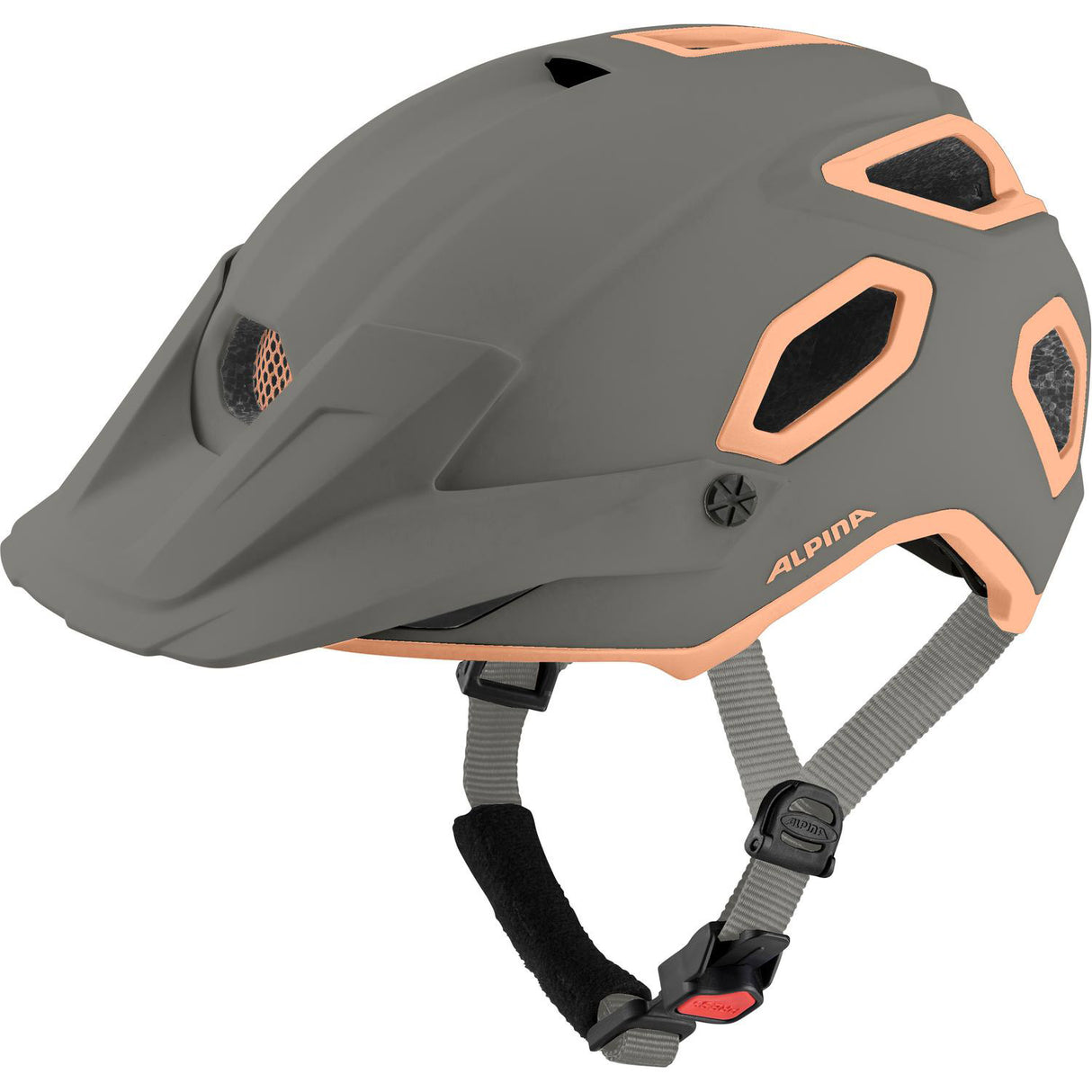 Olympic Sportswear Sports MTB Helm Croot MIPS 52-57 Matt Grey Pink