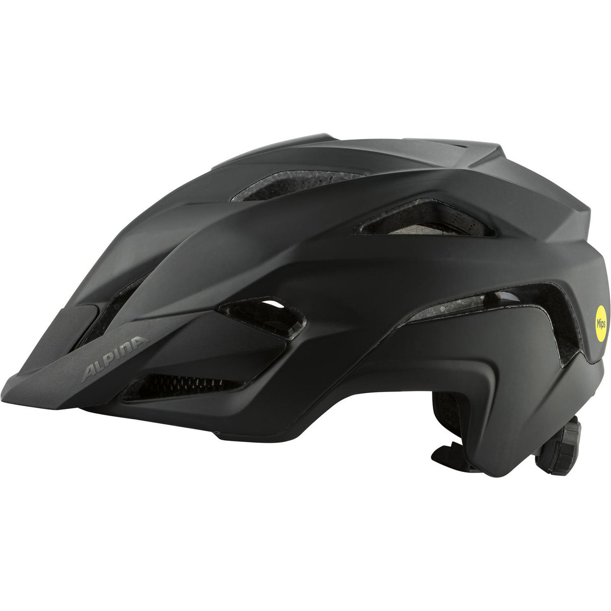 Olympesch Sportswear Helm Stan mips tocsen schwaarz Matt 51-55-55