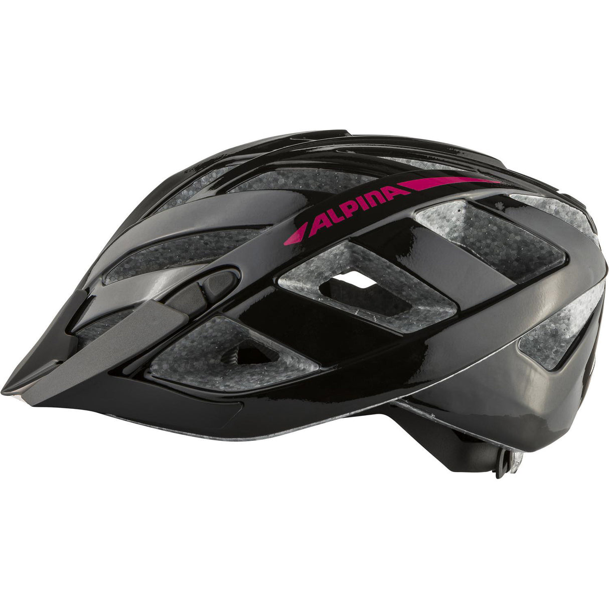 Olympesch Sportsdauer Helm Panoma 2.0 Black-rosa Glanz 52-57