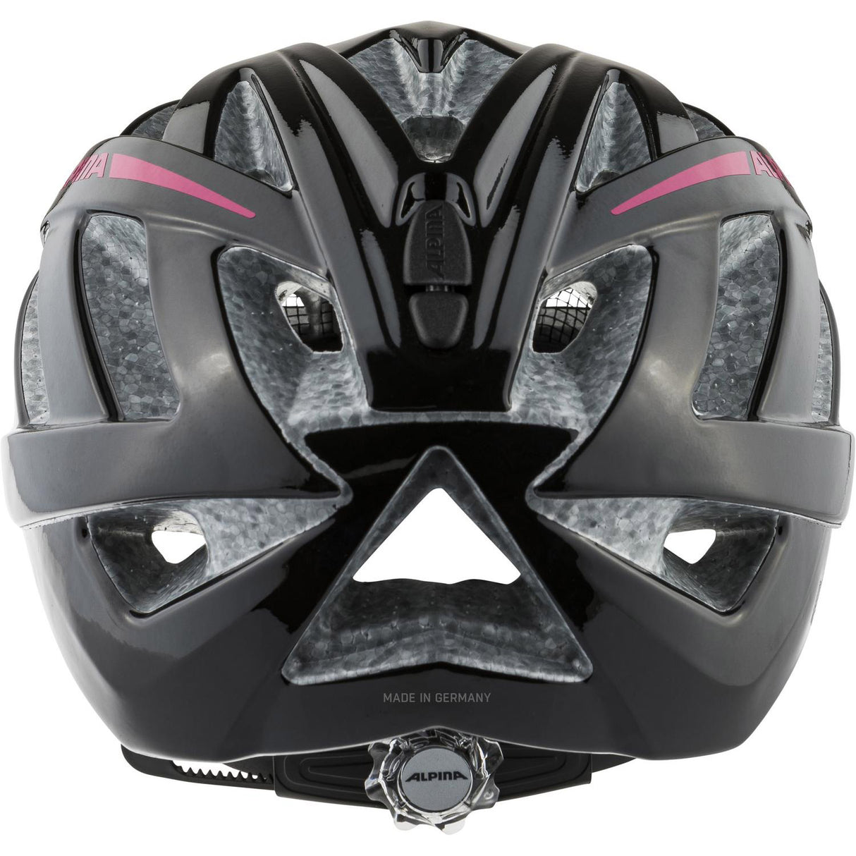 Olympic sportswear sports tour helm panoma 2.0 56-59 glans zwart roze