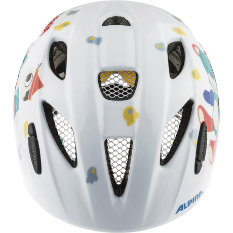 Casco di abbigliamento sportivo olimpico XIMO White Bear Gloss 47-51