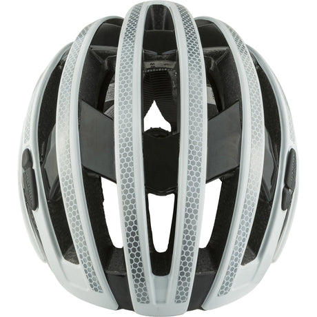 Helm di abbigliamento sportivo olimpico Ravel riflettente lucentezza bianca 51-56