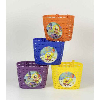 Cesta para niños de Widek | Plástico | Bob Esponja | Correas