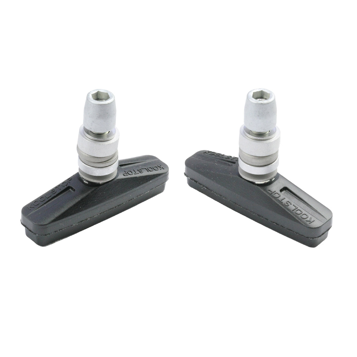 Koolstop remschoenen v-brake city pad zwart (2st)