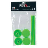 Shopping show styling set pony green