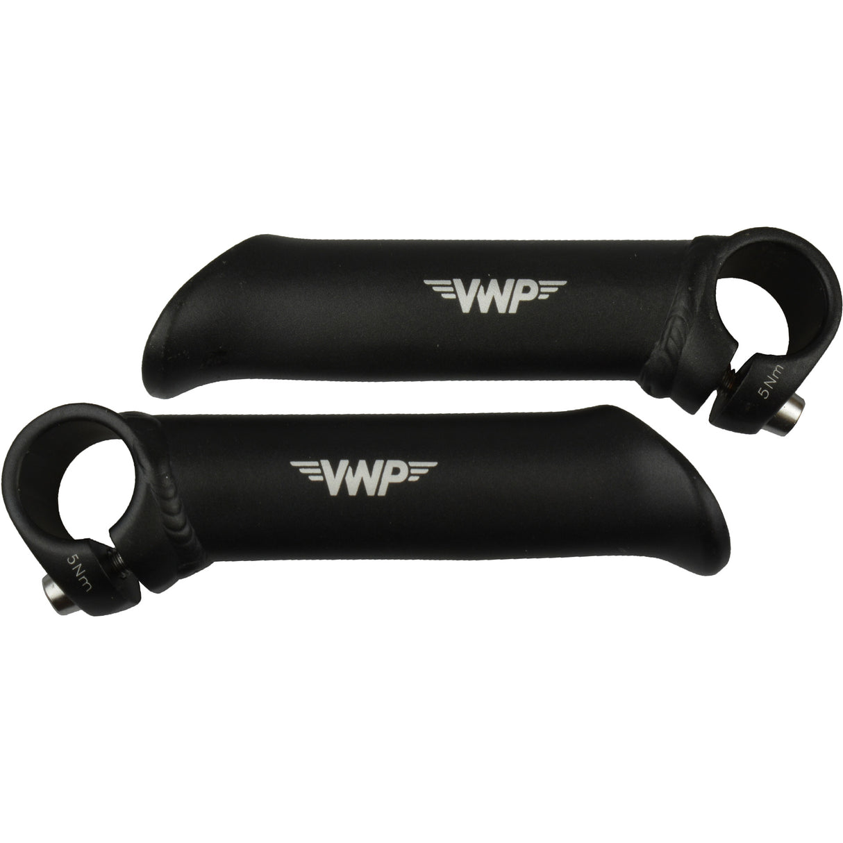 VWP bar-ends forged short right aluminum black