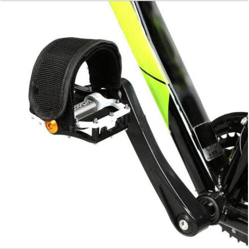 VWP Fixie Pedal Straps Black Nylon