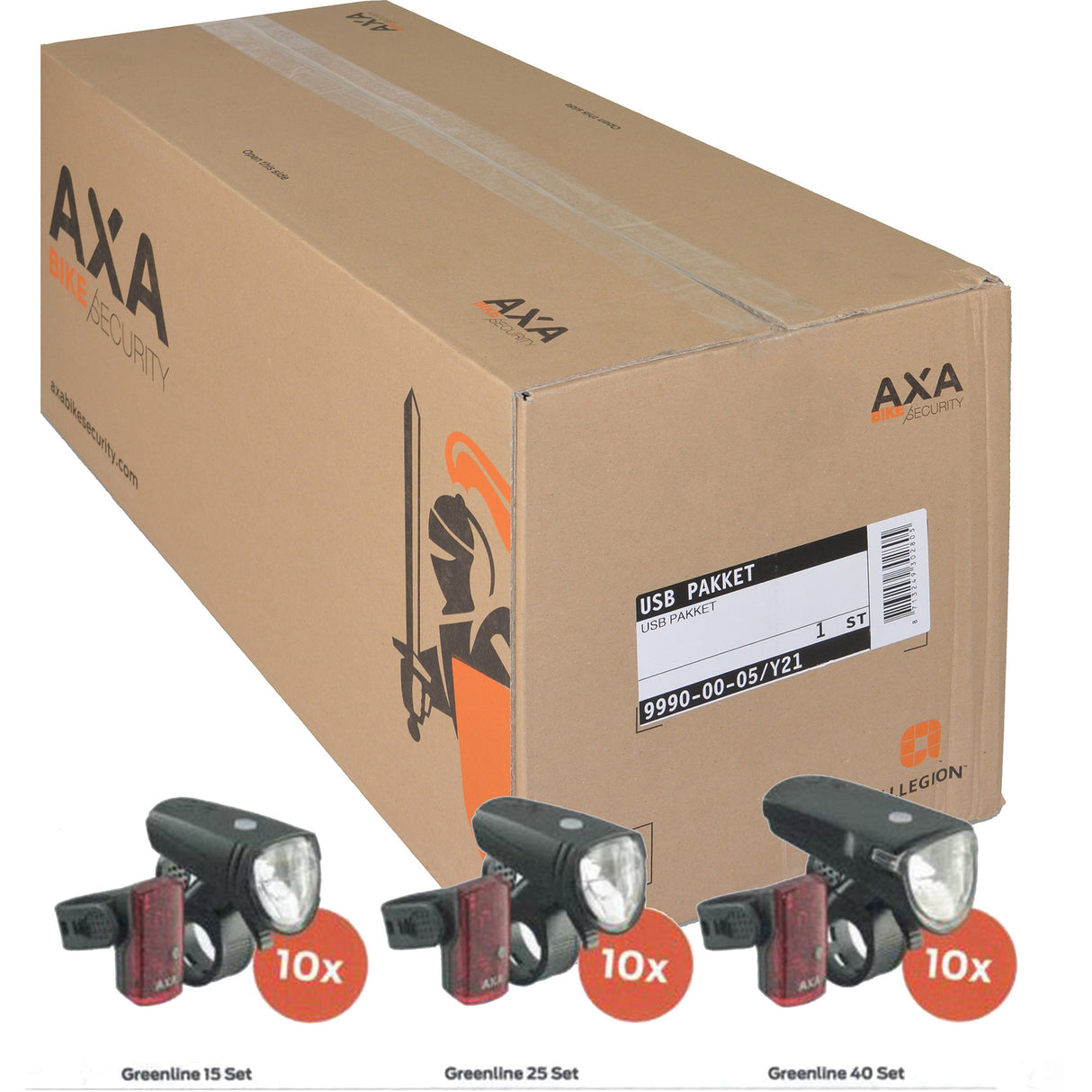 AXA range box Greenline lighting