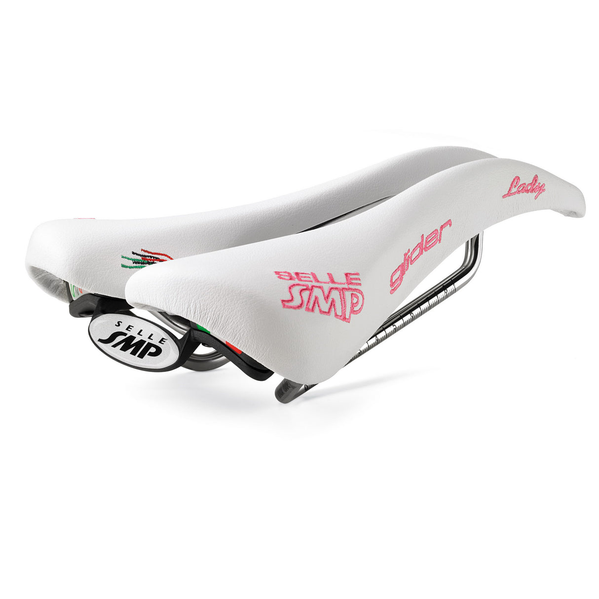 Selle SMP Saddle Glider Lady White 0301218