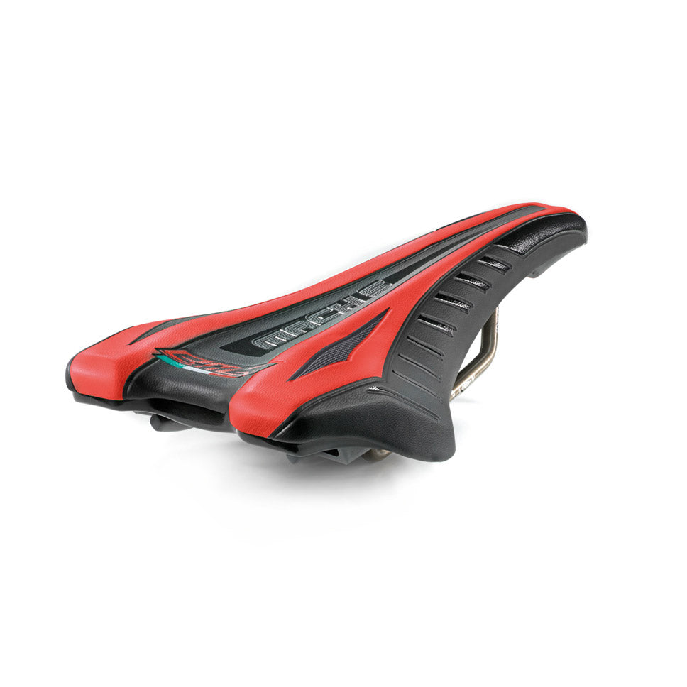 Selle Monte Grappa Saddle Bmg S007 Mach 5 Černá červená červená