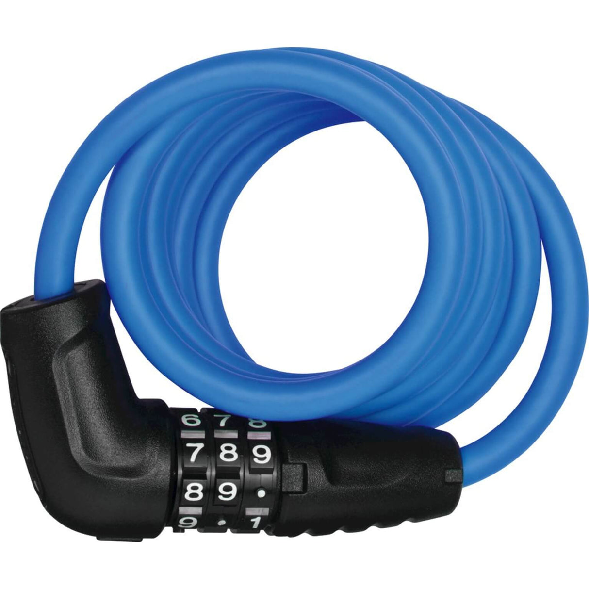 Abus Spiral Cable Lock 150 cm Blue Figur Los