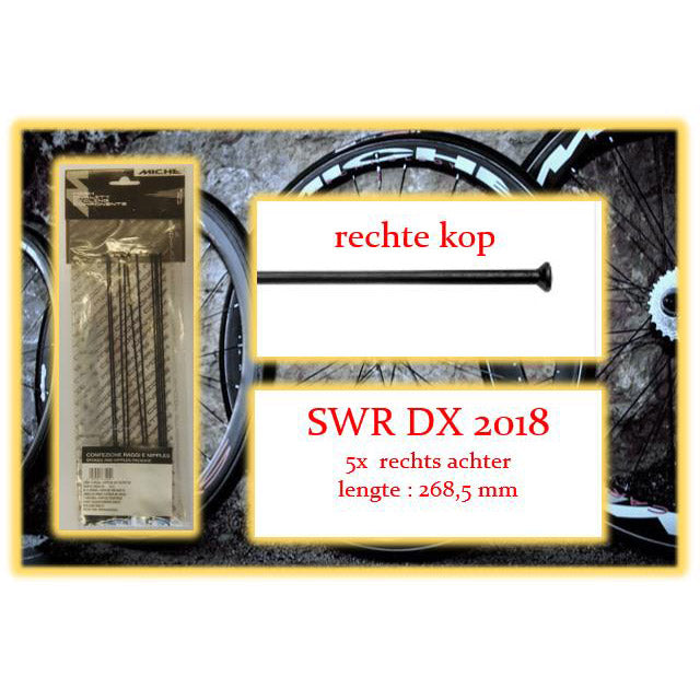 Miche Spaak+NIP. 5x RA SWR DX 2018