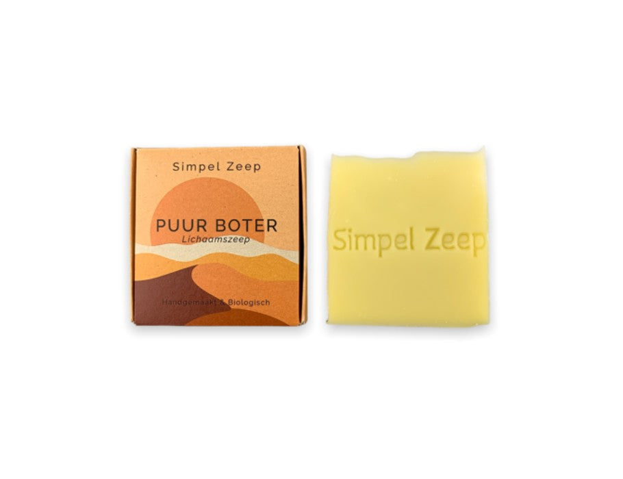 Einfache Seife Körperseife reine Butter 110 Gramm