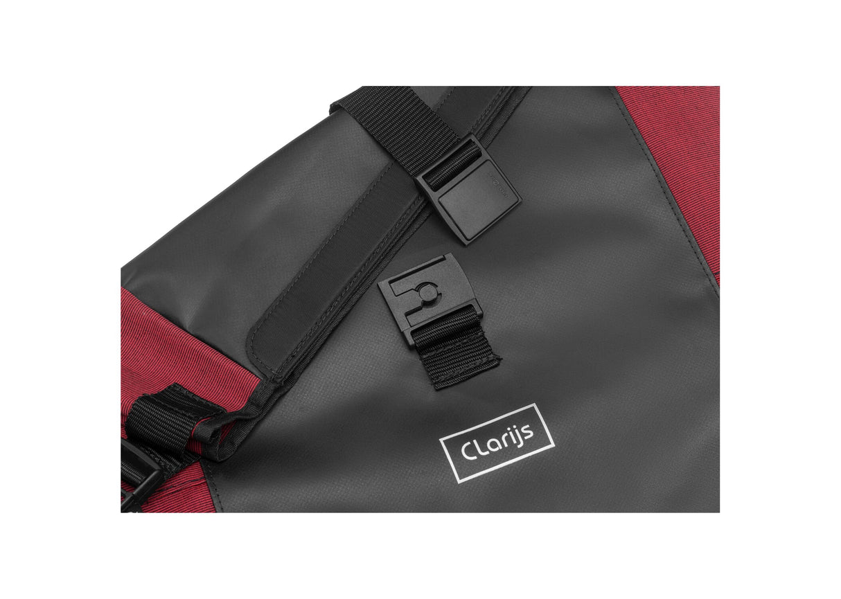 Clarijs Bicycle Bag Solobag 24L Black-Rood