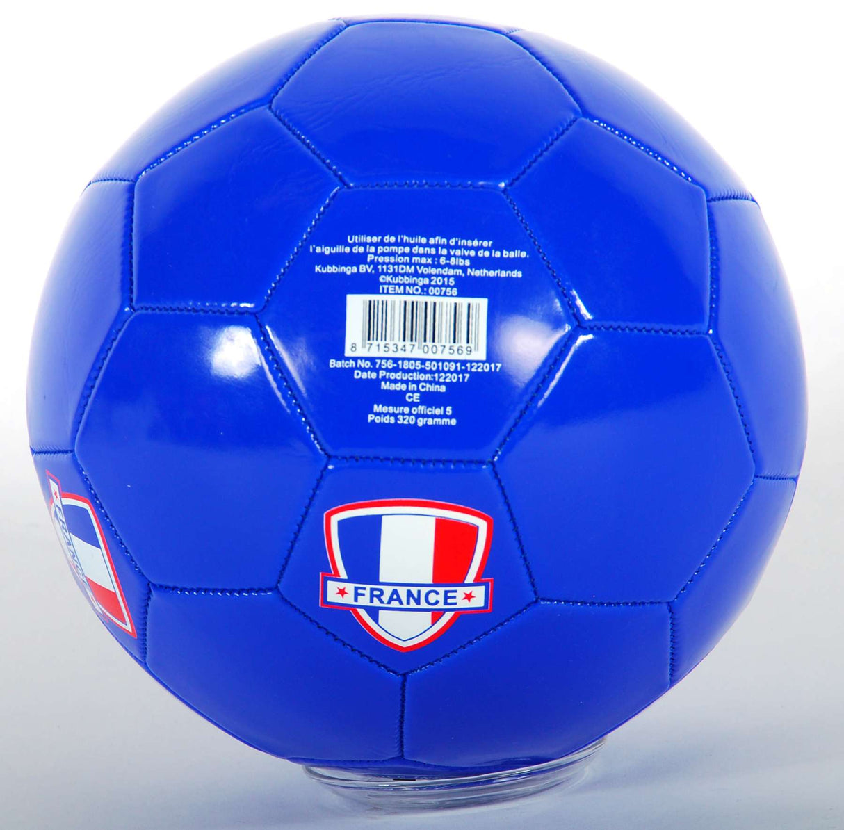 E l sports frankrijk voetbal blauw