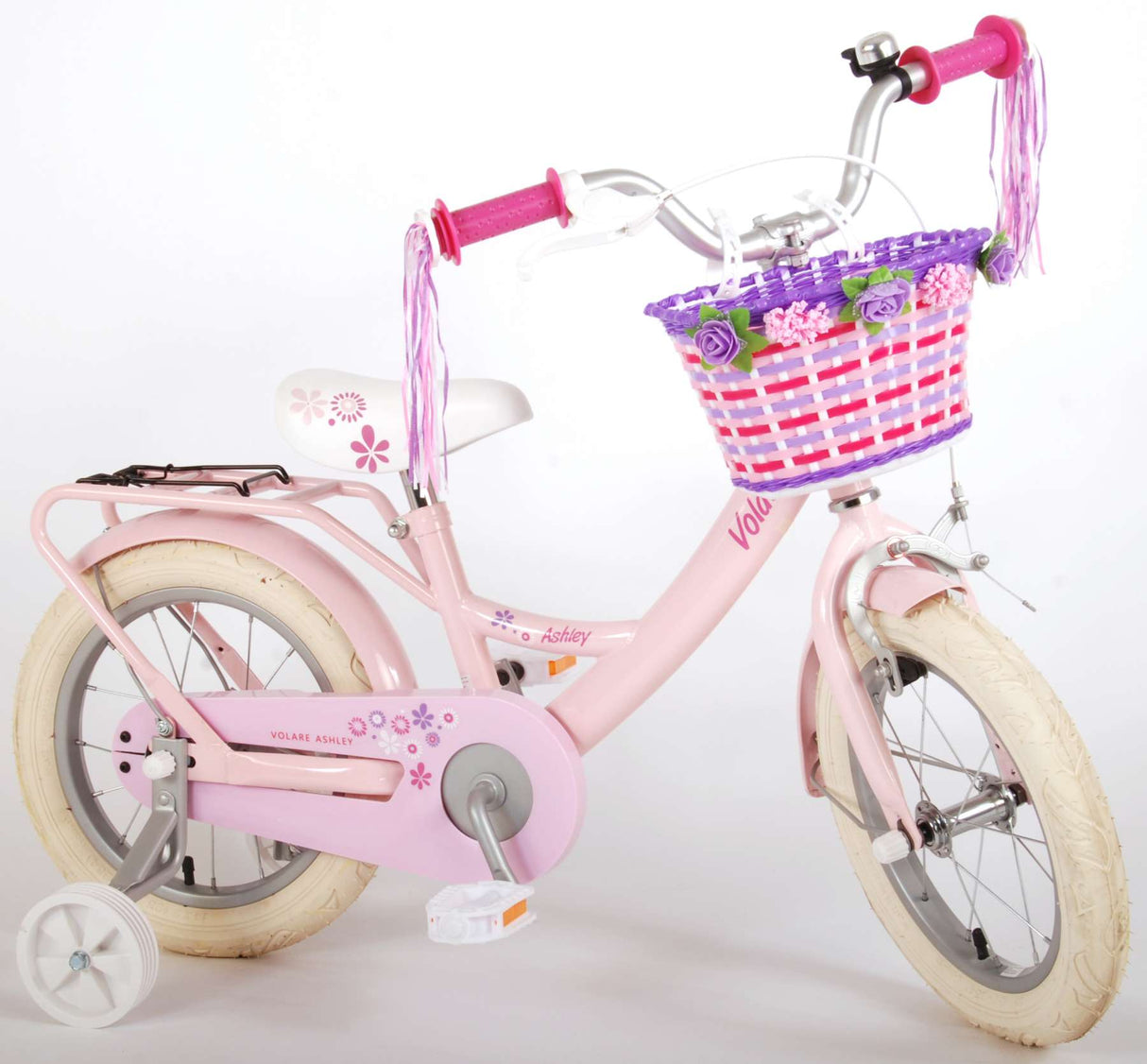Volare Ashley Children's Bike Girls 14 Zoll rosa 95% versammelte sich