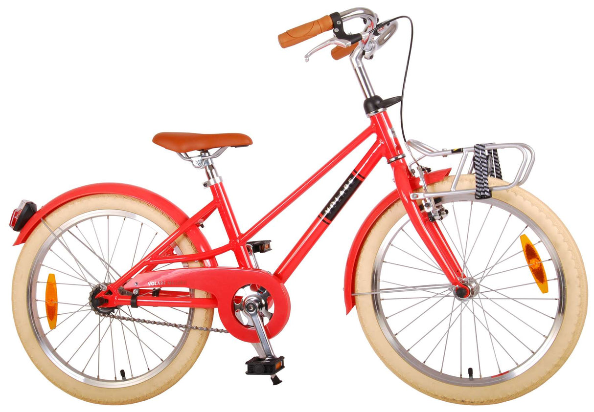Volare Melody Children's Bike Girls 20 Zoll Korallenrote Prime Kollektion