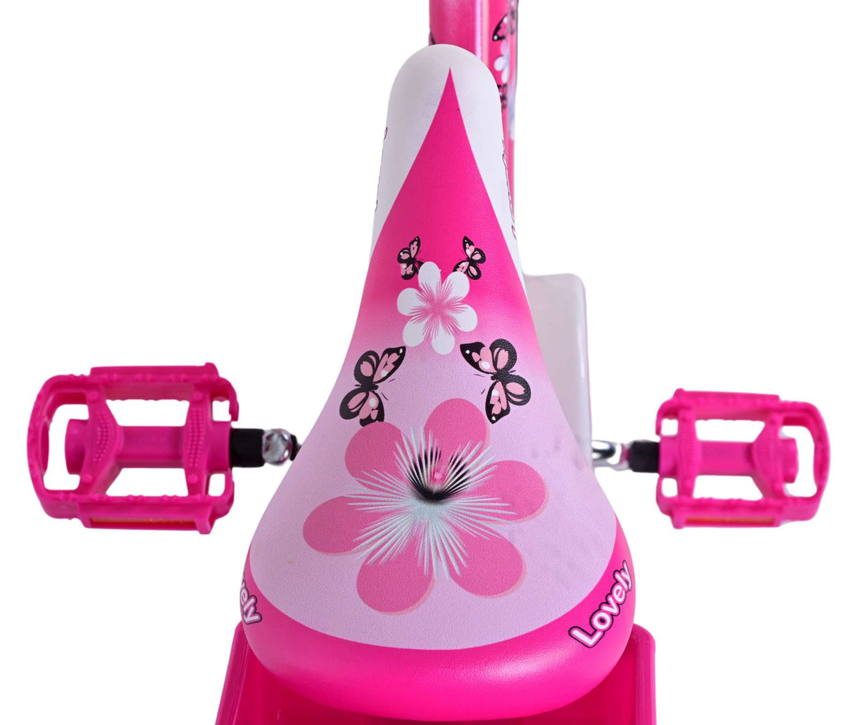 Volare schöne Kinderbike Girls 16 Zoll rosa Weiß