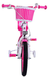 Volare schöne Kinderbike Girls 16 Zoll rosa Weiß