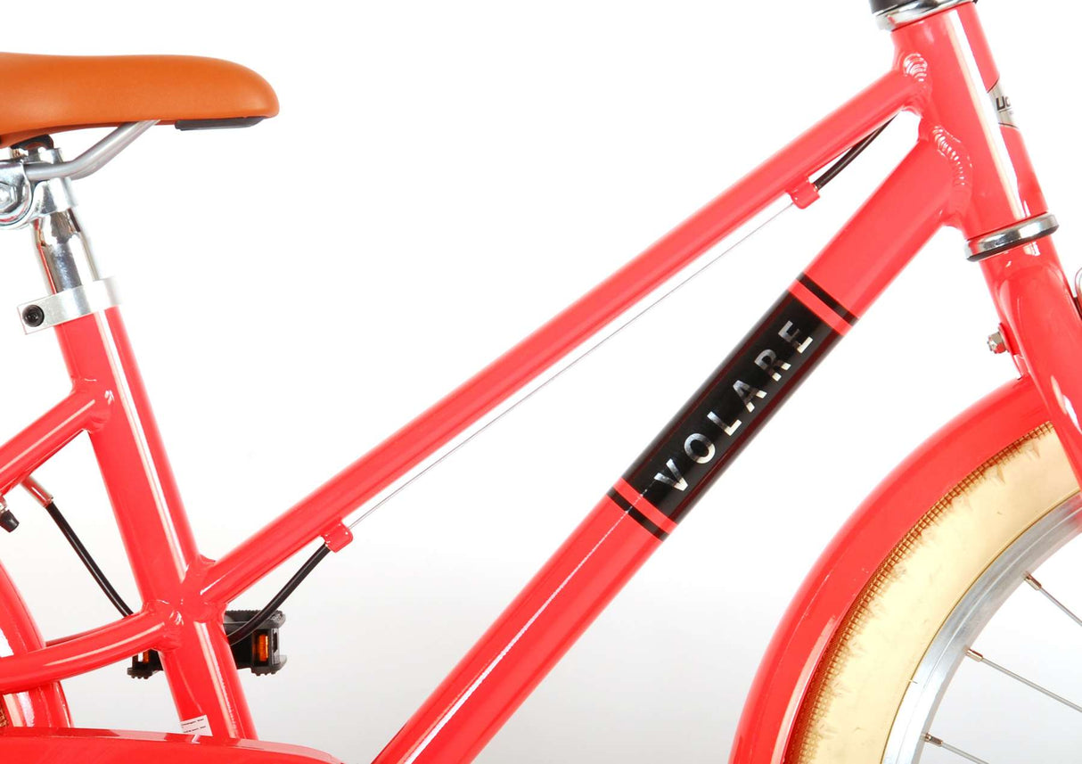 Volare Melody Children's Bike Girls 20 Zoll Korallenrot Zwei Handbremsen Prime Collection