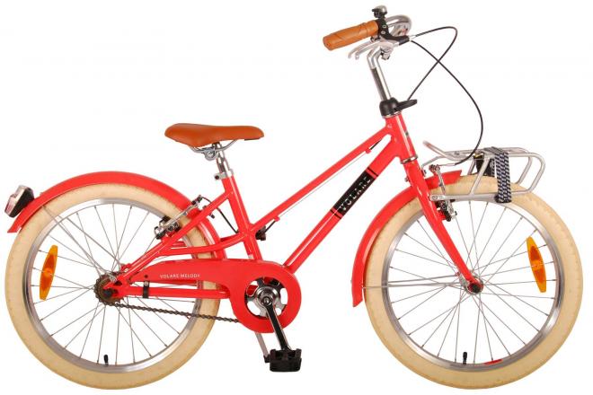 Volare Melody Children's Bike Girls 20 Zoll Korallenrot Zwei Handbremsen Prime Collection