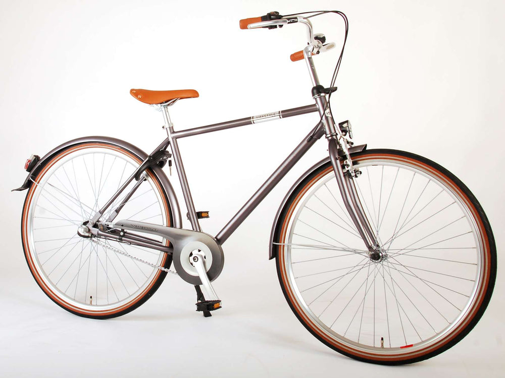 Volare Lifestyle Boy Bike Teen 48 cm Low Sattel Stand Grey 3 Gänge