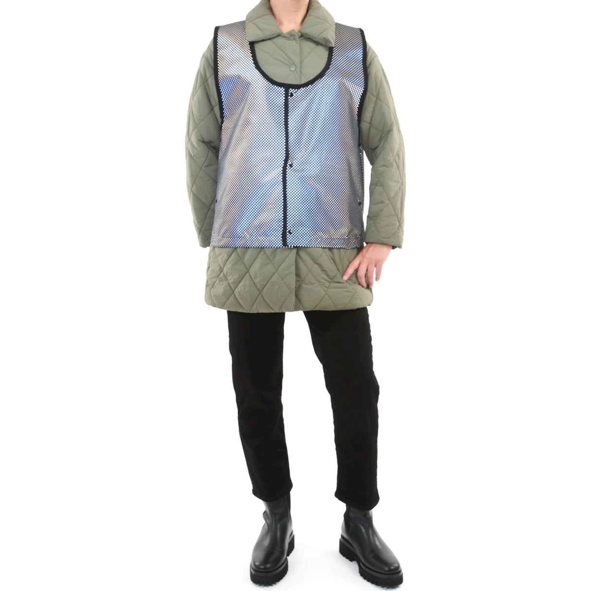 Weathergoods Sweds Weathergoods Suède reflétant le point de gilet