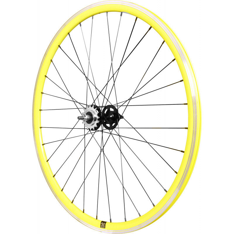 Velox rear wheel 550 622x17c flipflop yellow