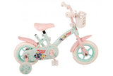 Woezel Pip Pip Children's Bike Girls 10 Zoll Minze Blau Pink Pink Pink