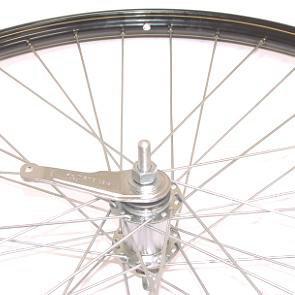 Roue avant 28x1 1 2 en acier inoxydable ST32